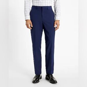 Express Men's Navy Extra Slim Dress Pants